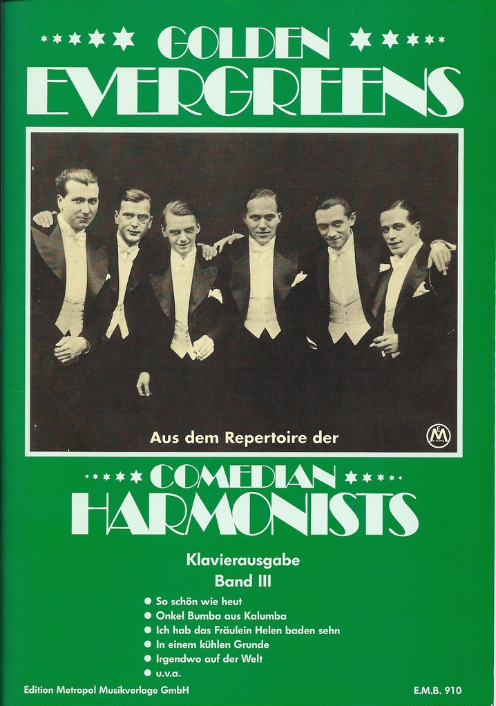 Vorderes Coverbild Comedian Harmonists Band 3
