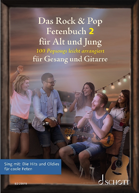 Vorderes Coverbild Das Rock & Pop Fetenbuch 2 für Alt und Jung