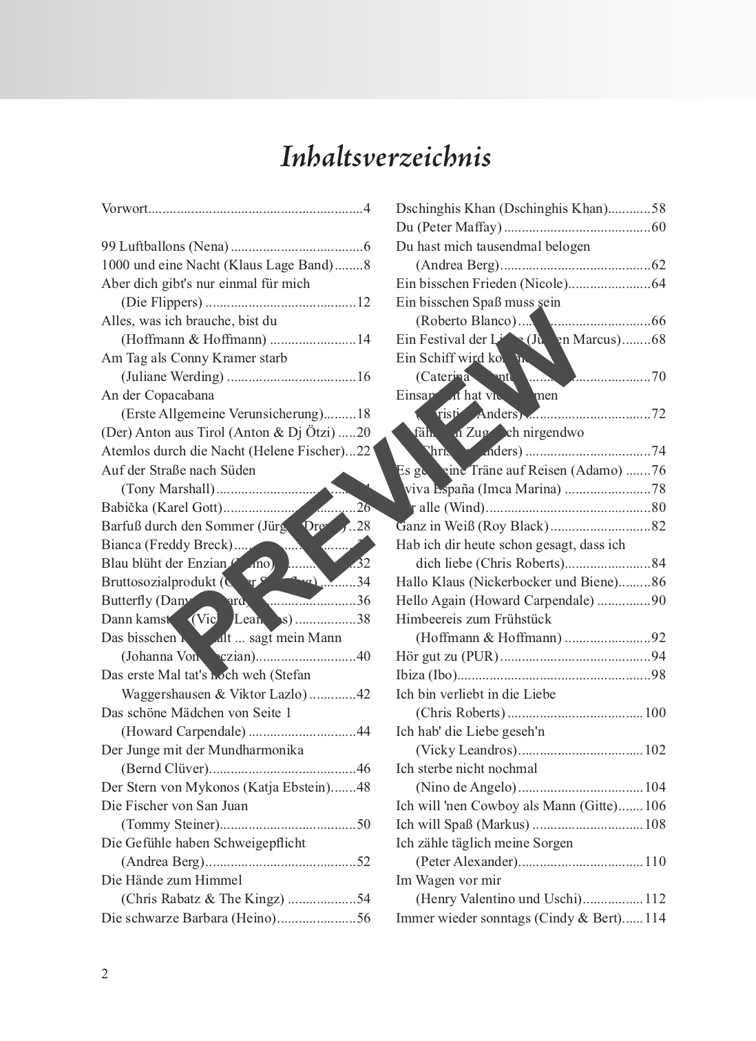 Anderes Coverbild Das Schlagerbuch für Alt und Jung
