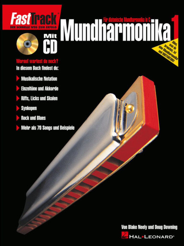Vorderes Coverbild FastTrack - Mundharmonika 1