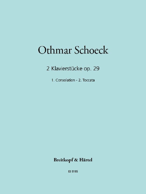 Anderes Coverbild Zwei Klavierstücke op. 29