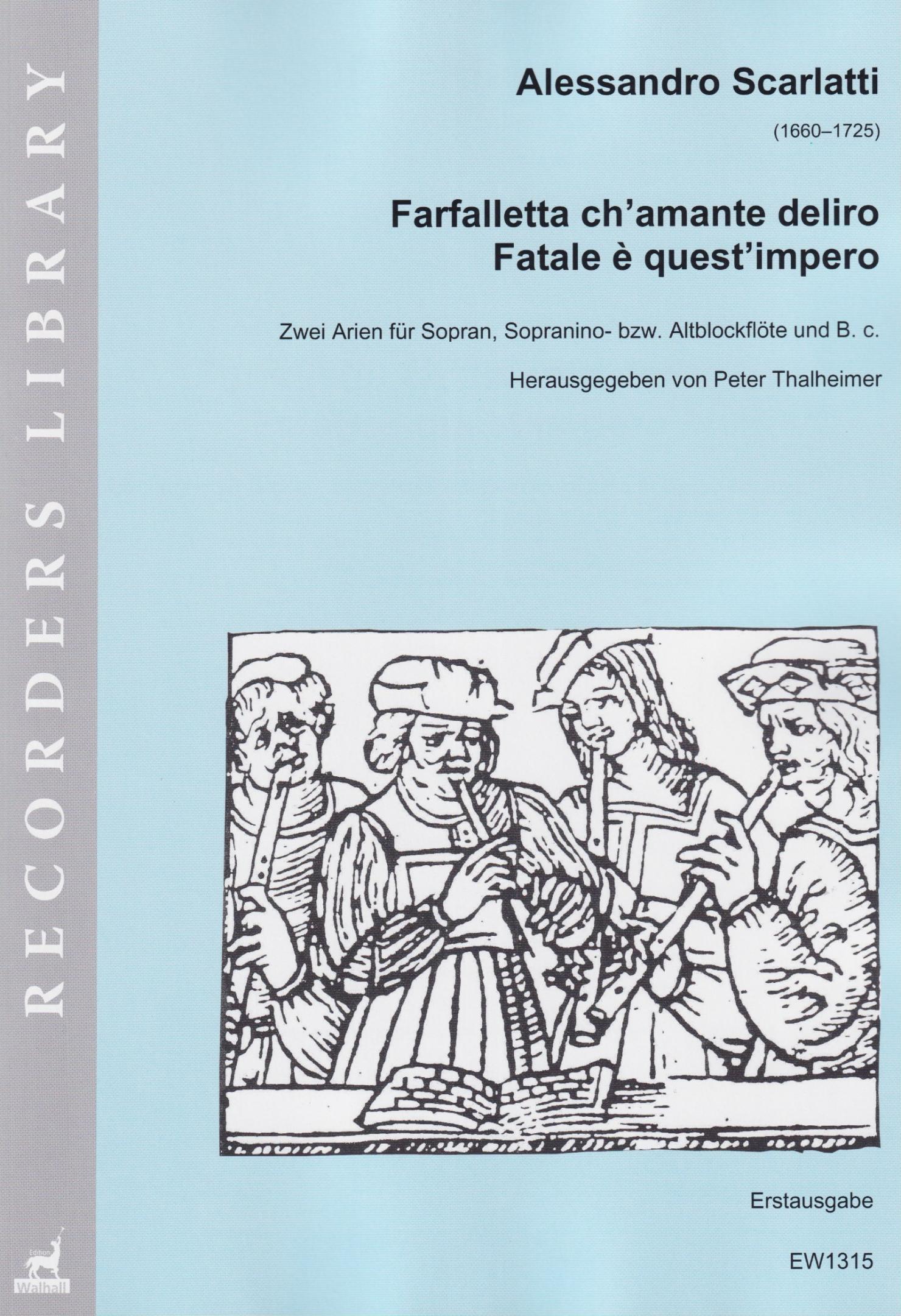 Vorderes Coverbild Farfalletta ch’amante deliro – Fatale è quest’impero
