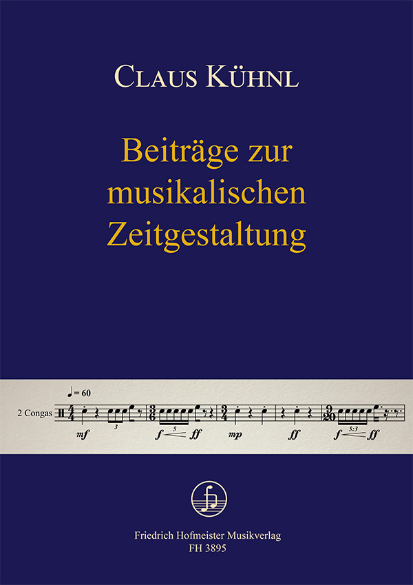 Vorderes Coverbild Beiträge zur musikalischen Zeitgestaltung