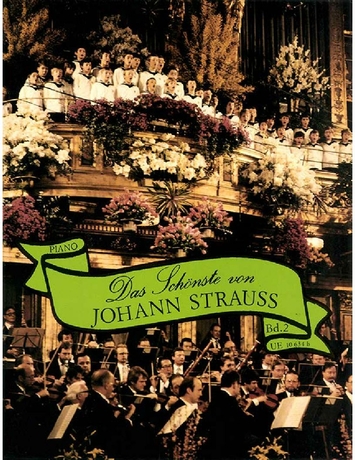 Vorderes Coverbild Das Schönste von Johann Strauß für Klavier Band 2