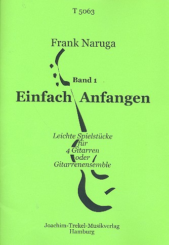 Vorderes Coverbild Einfach anfangen, Heft 1
