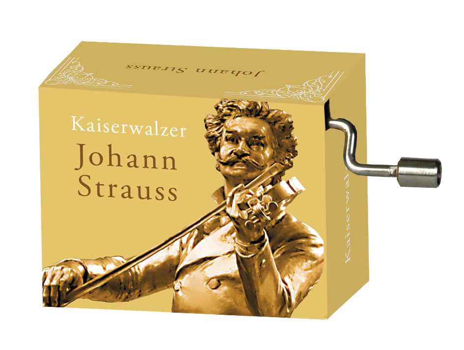 Vorderes Coverbild Spieluhr "Johann Strauss - Kaiserwalzer"