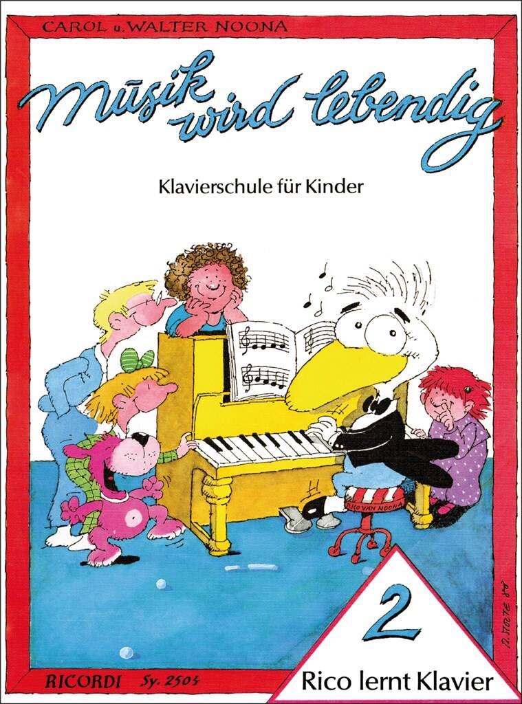 Vorderes Coverbild Musik wird lebendig - Rico lernt Klavier 2