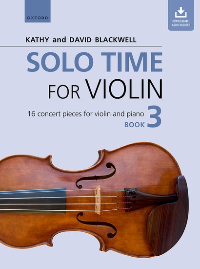 Vorderes Coverbild Solo Time for Violin Book 3