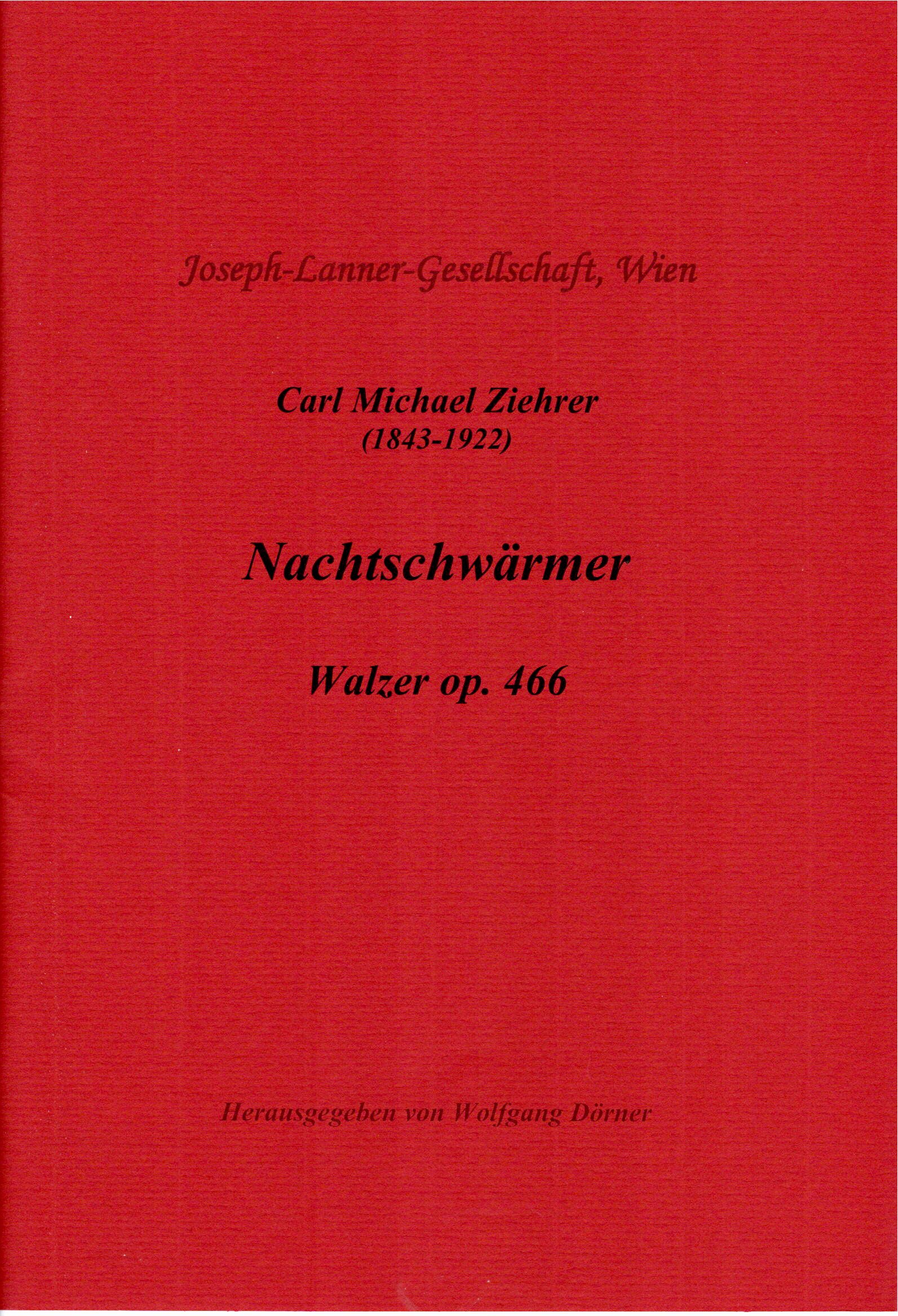Vorderes Coverbild Nachtschwärmer op. 466