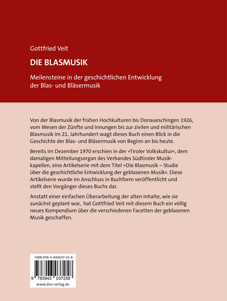 Anderes Coverbild Die Blasmusik