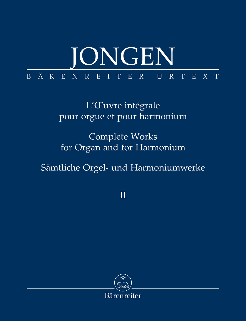 Vorderes Coverbild Sämtliche Orgel- und Harmoniumwerke Band 2