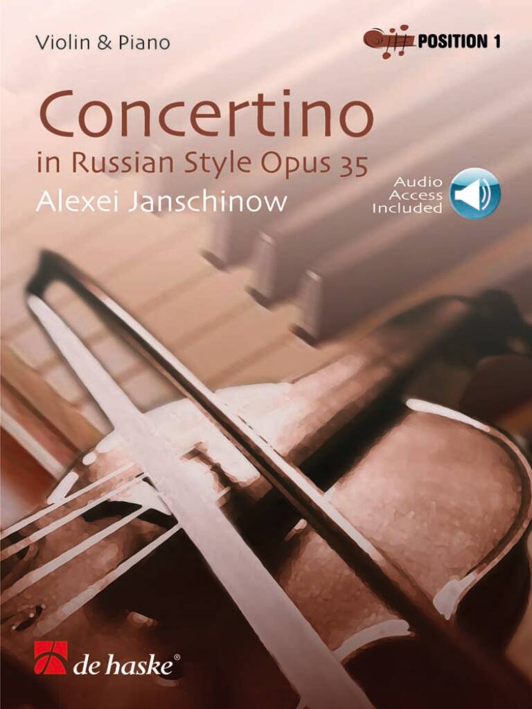 Vorderes Coverbild Concertino im russischen Stil a-Moll op. 35