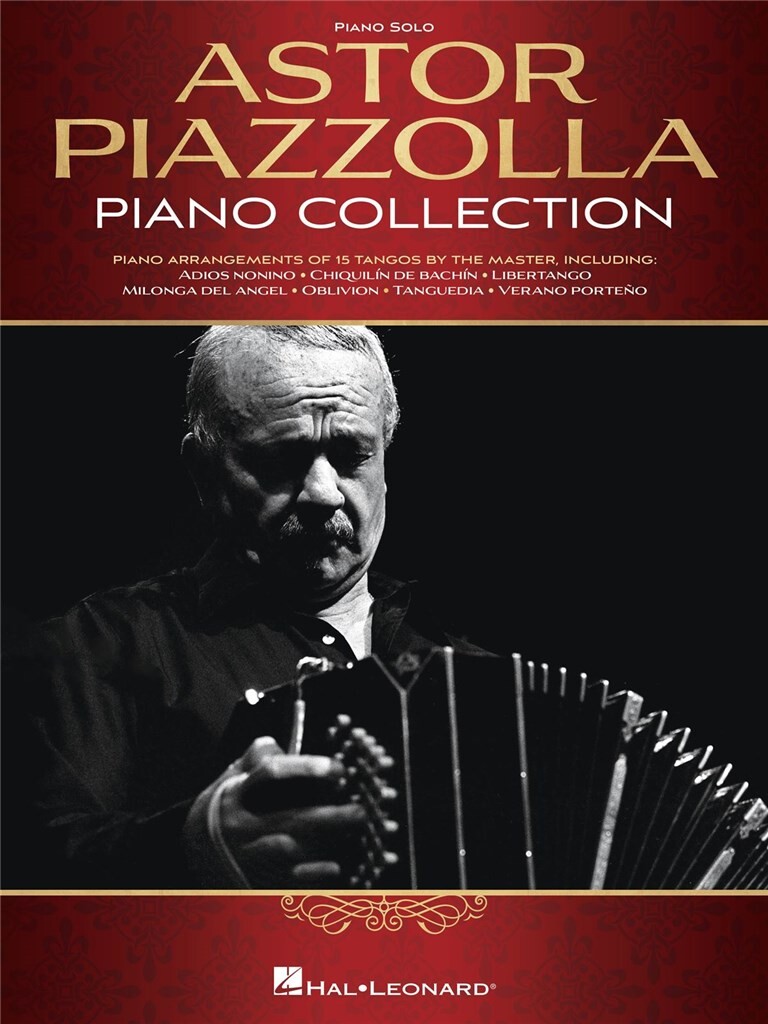Vorderes Coverbild Astor Piazzolla Piano Collection