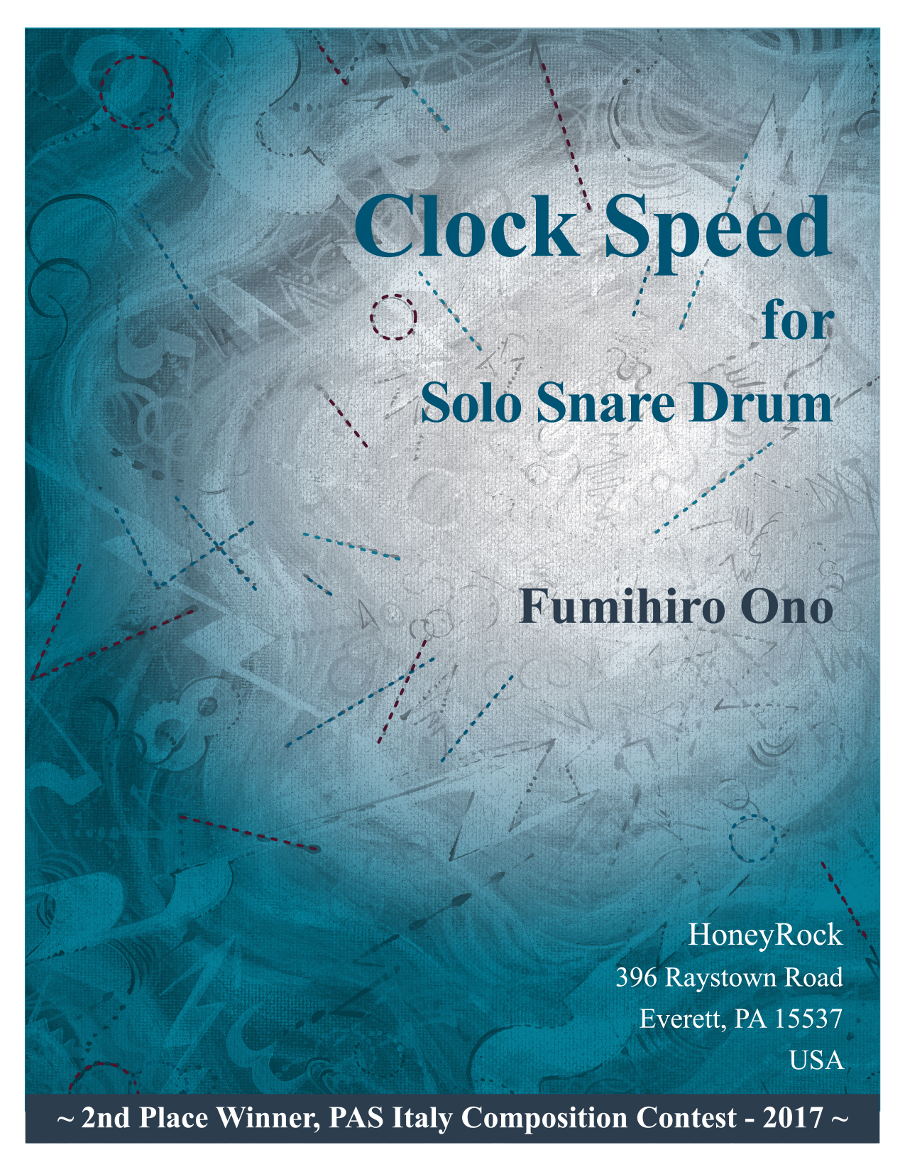 Vorderes Coverbild Clock Speed for Solo Snare Drum