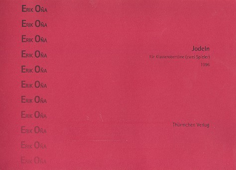 Vorderes Coverbild Jodeln für Klavierobertöne
