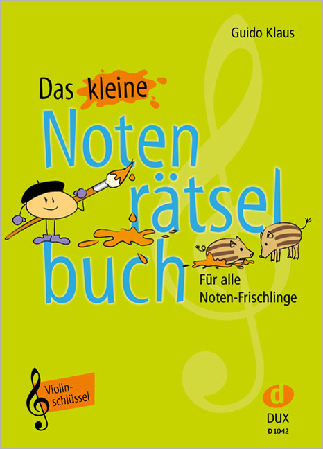 Vorderes Coverbild Das kleine Notenrätselbuch