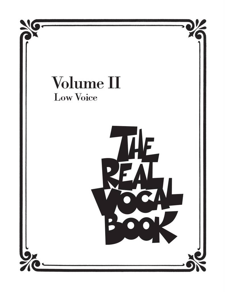 Vorderes Coverbild The Real Vocal Book – Volume II Low Voice