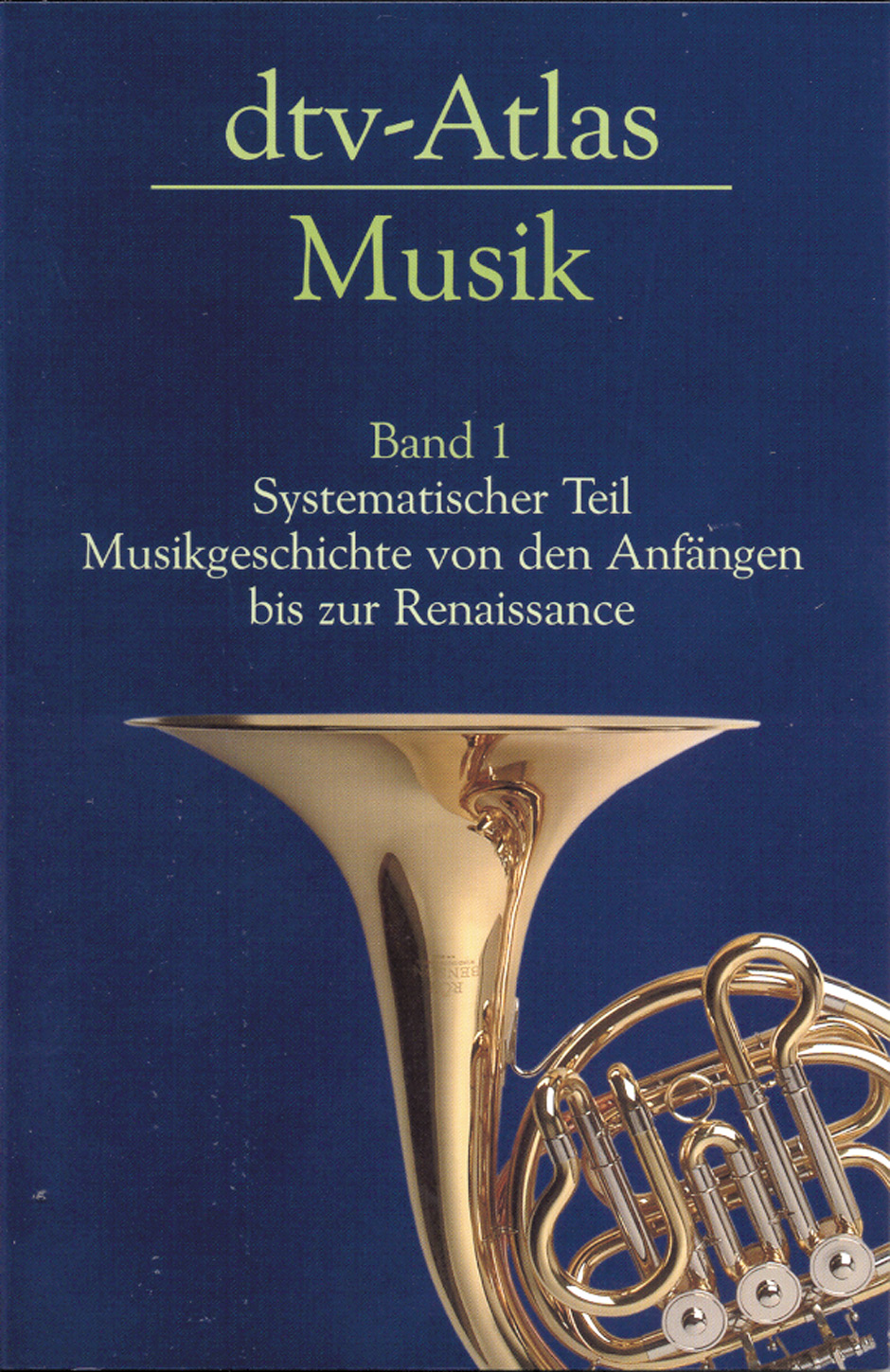 Vorderes Coverbild dtv-Atlas Musik, Band 1