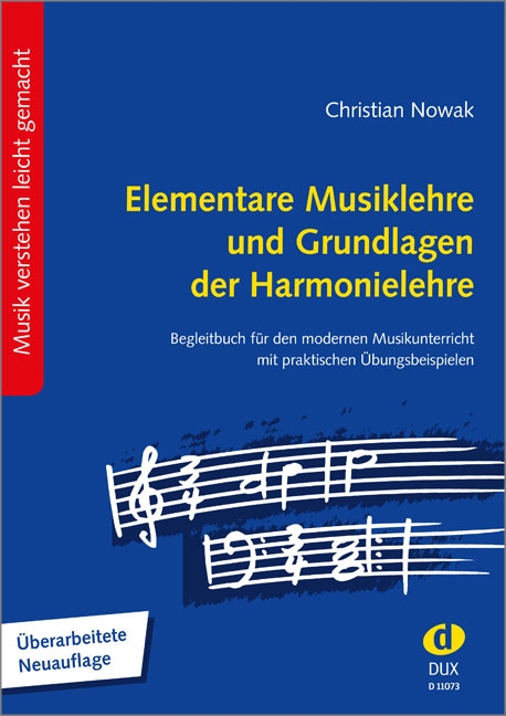 Vorderes Coverbild Elementare Musiklehre + Grundlagen