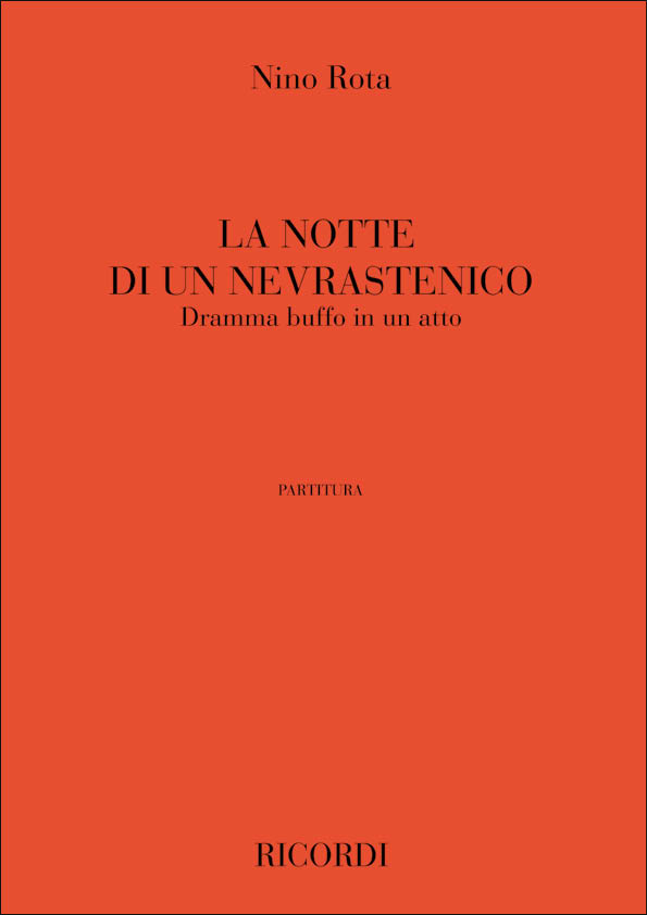 Anderes Coverbild La notte di un nevrastenico