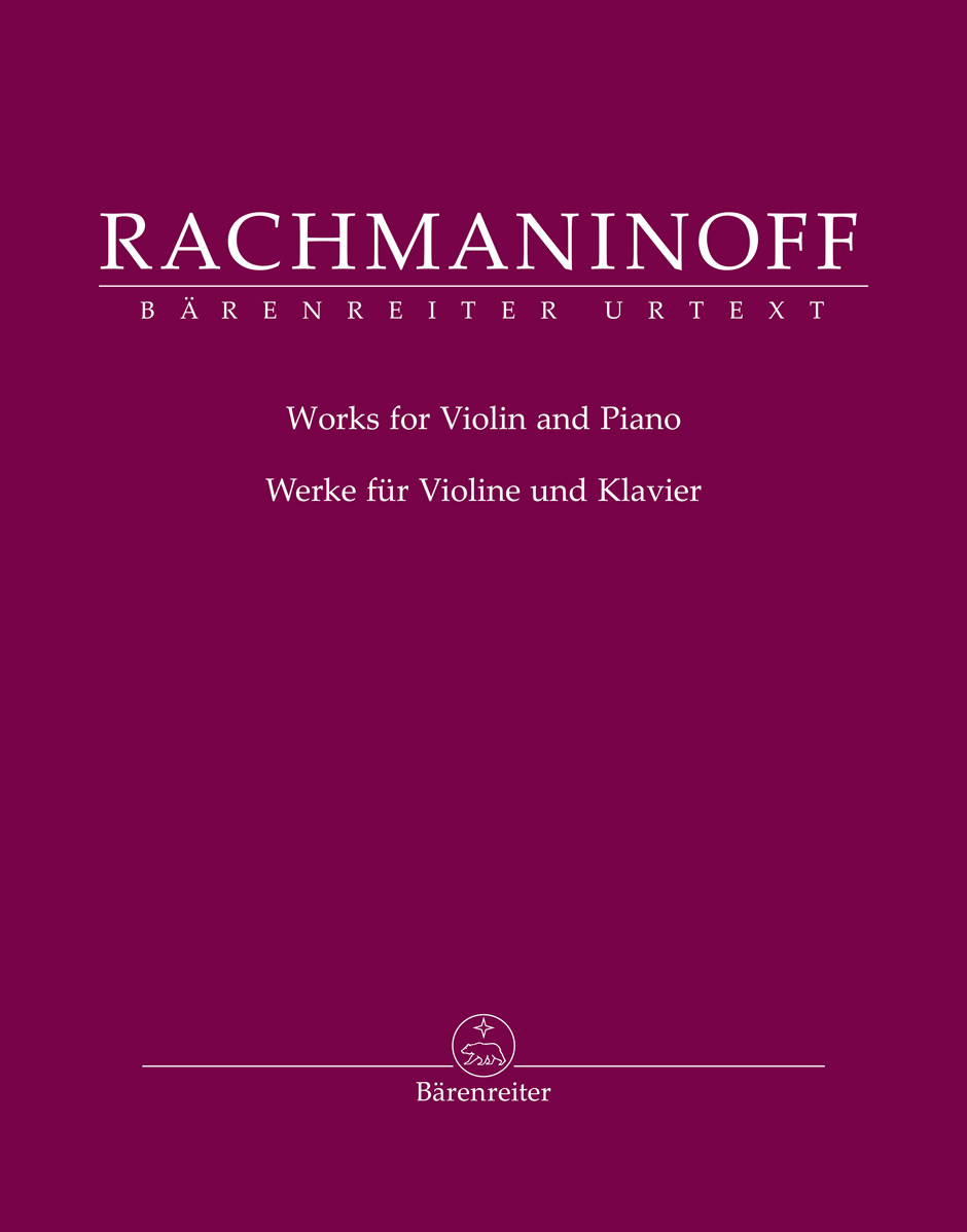 Vorderes Coverbild Werke für Violine und Klavier