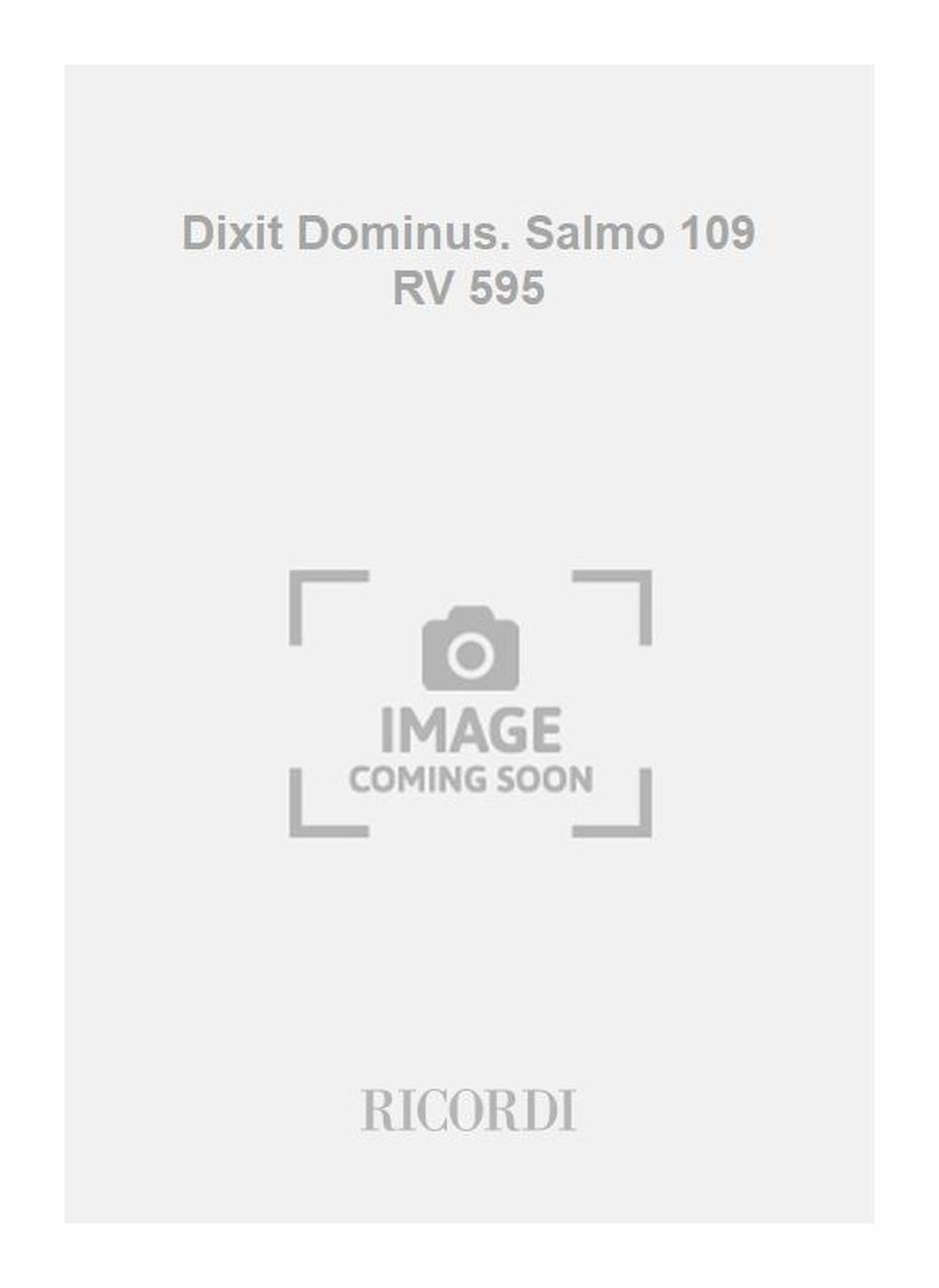 Vorderes Coverbild Dixit Dominus D-Dur Salmo 109 RV 595