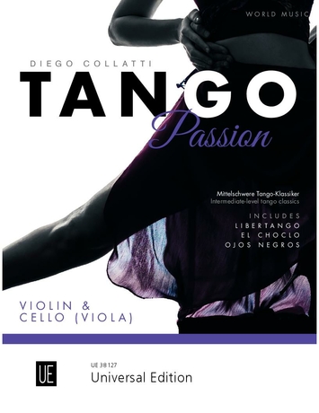 Vorderes Coverbild Tango Passion für Violine und Violoncello (Viola)