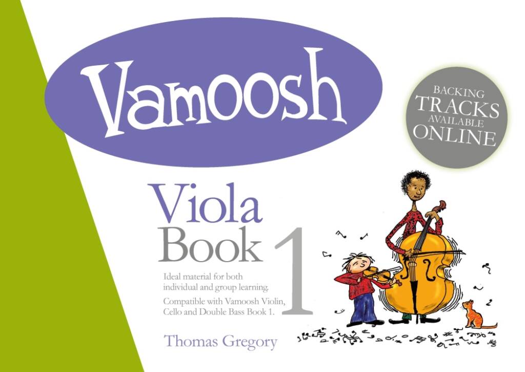 Vorderes Coverbild Vamoosh Viola Book 1