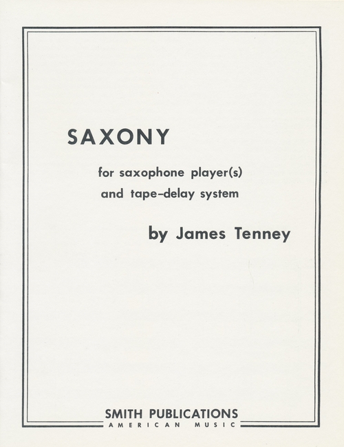 Vorderes Coverbild Saxony