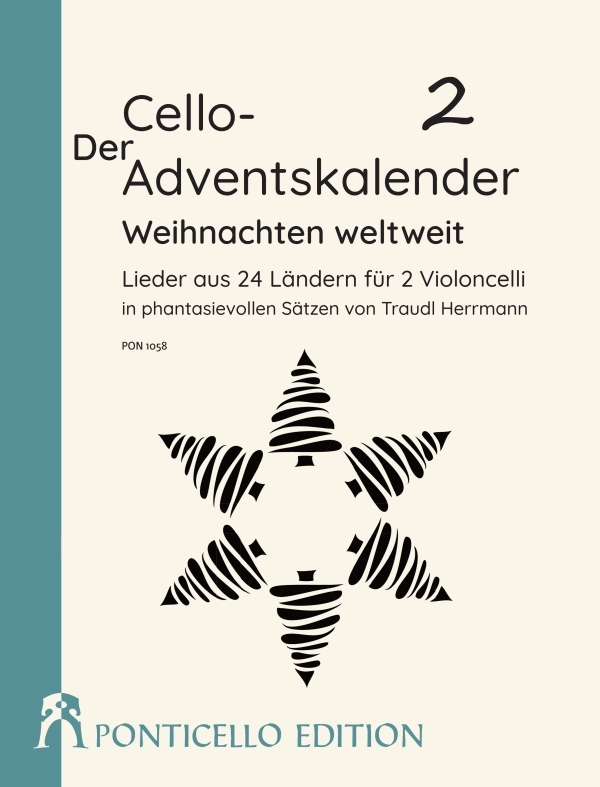Vorderes Coverbild Der Cello-Adventskalender 2