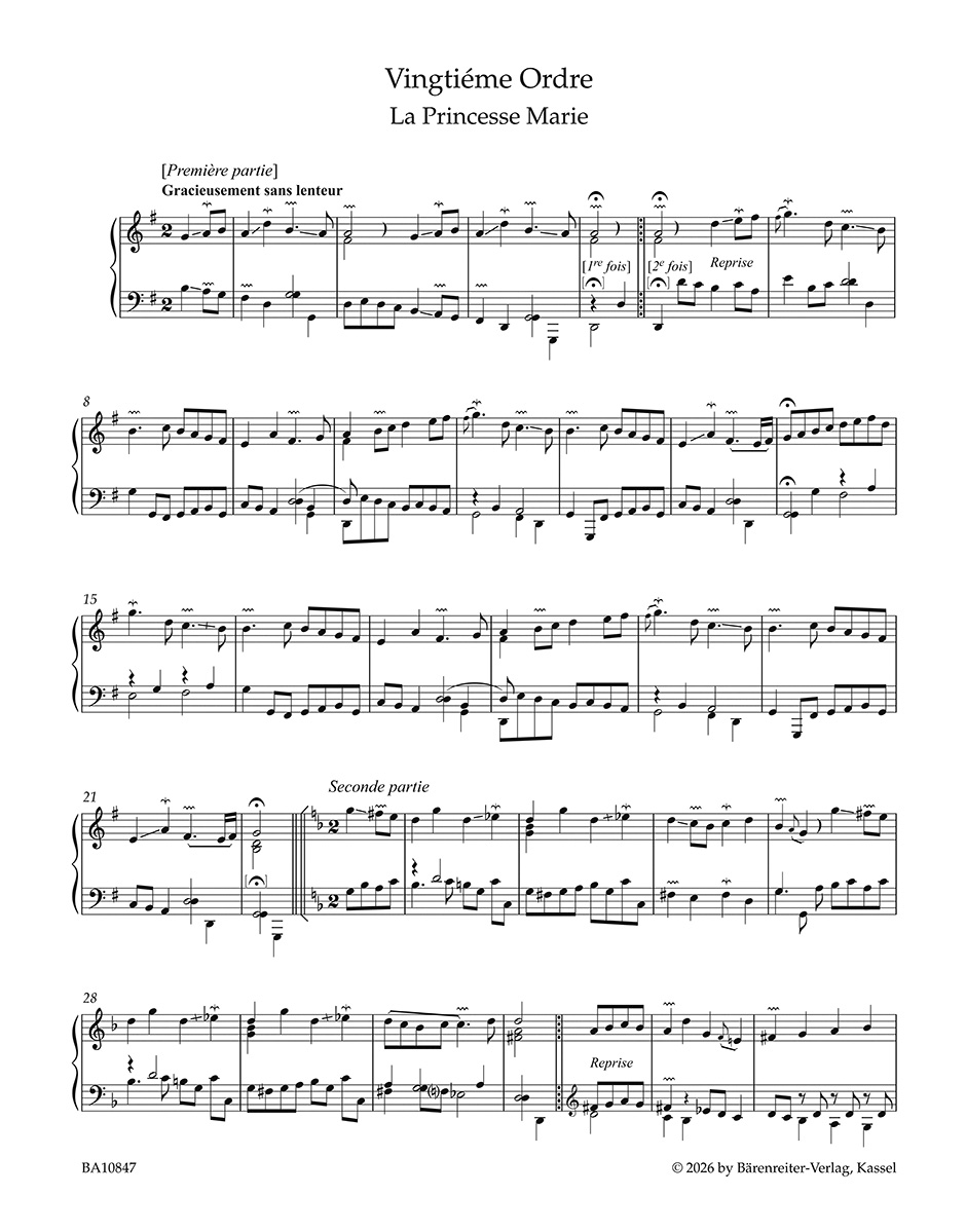 Anderes Coverbild Pièces de clavecin. Quatrième livre für Cembalo (1730)