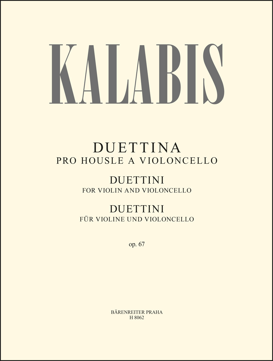 Vorderes Coverbild Duettini für Violine und Violoncello op. 67