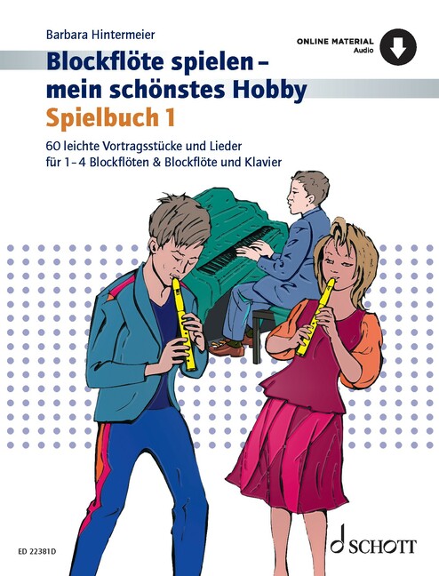 Vorderes Coverbild Blockflöte spielen - mein schönstes Hobby, Band 1