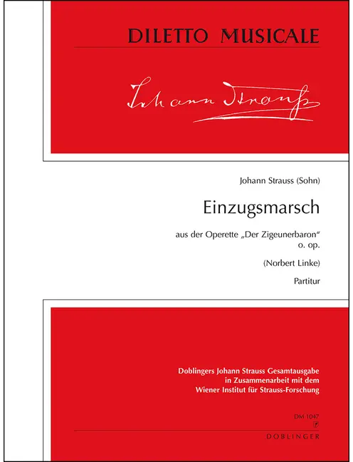 Vorderes Coverbild Einzugsmarsch. op.