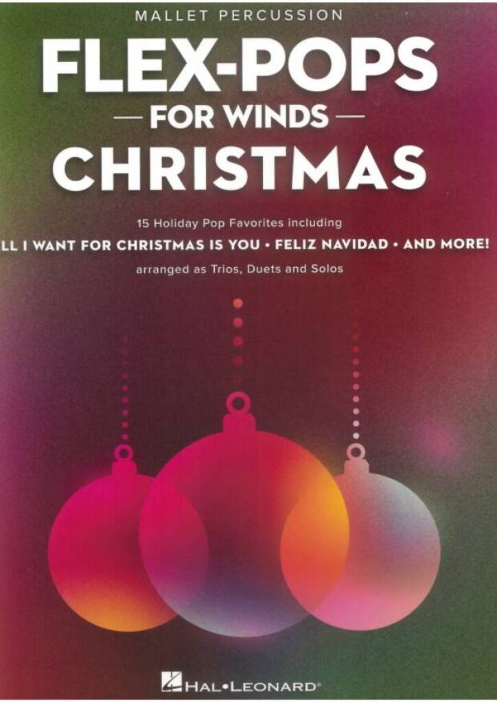 Vorderes Coverbild Flex-Pops for Winds – Christmas - Mallet Percussion