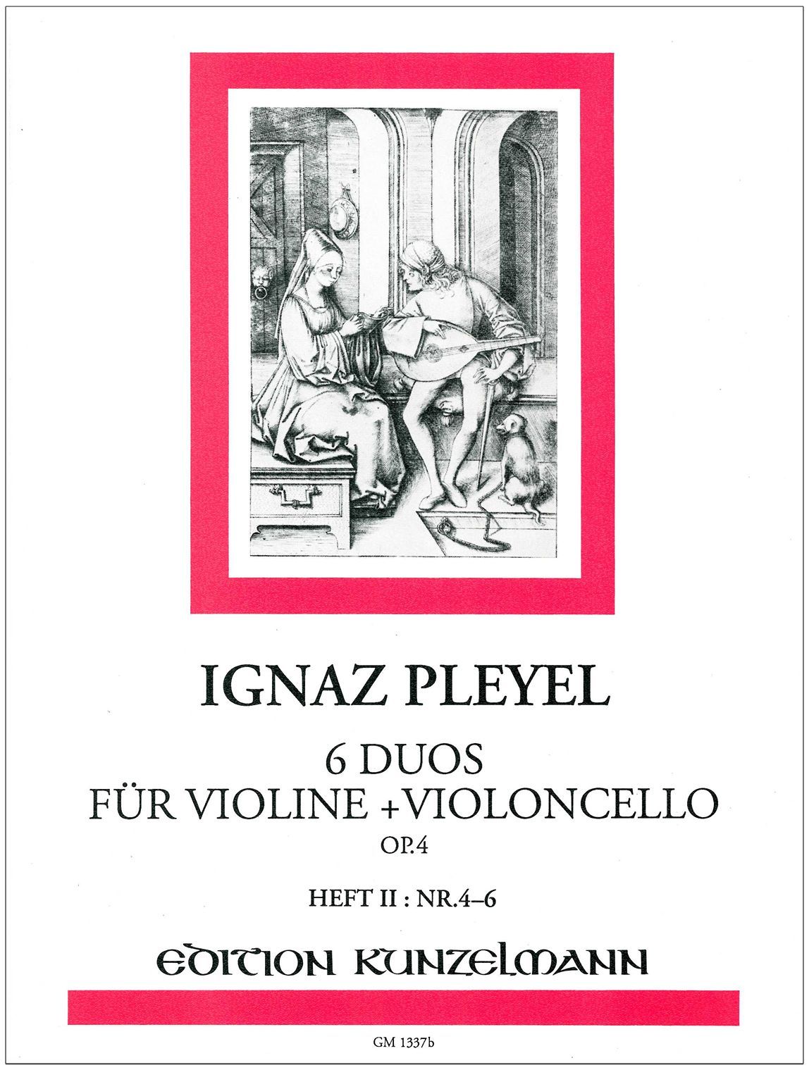 Vorderes Coverbild 6 Duos für Violine und Violoncello op. 4/4-6