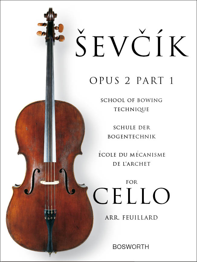 Vorderes Coverbild School of Bowing Technique for Cello Opus 2 Part 1