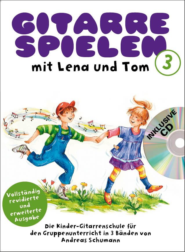 Anderes Coverbild Gitarrespielen mit Lena und Tom - Band 3