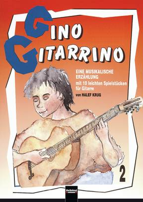 Vorderes Coverbild Gino Gitarrino Band 2