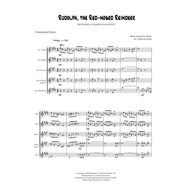 Anderes Coverbild Rudolph, the Red-Nosed Reindeer