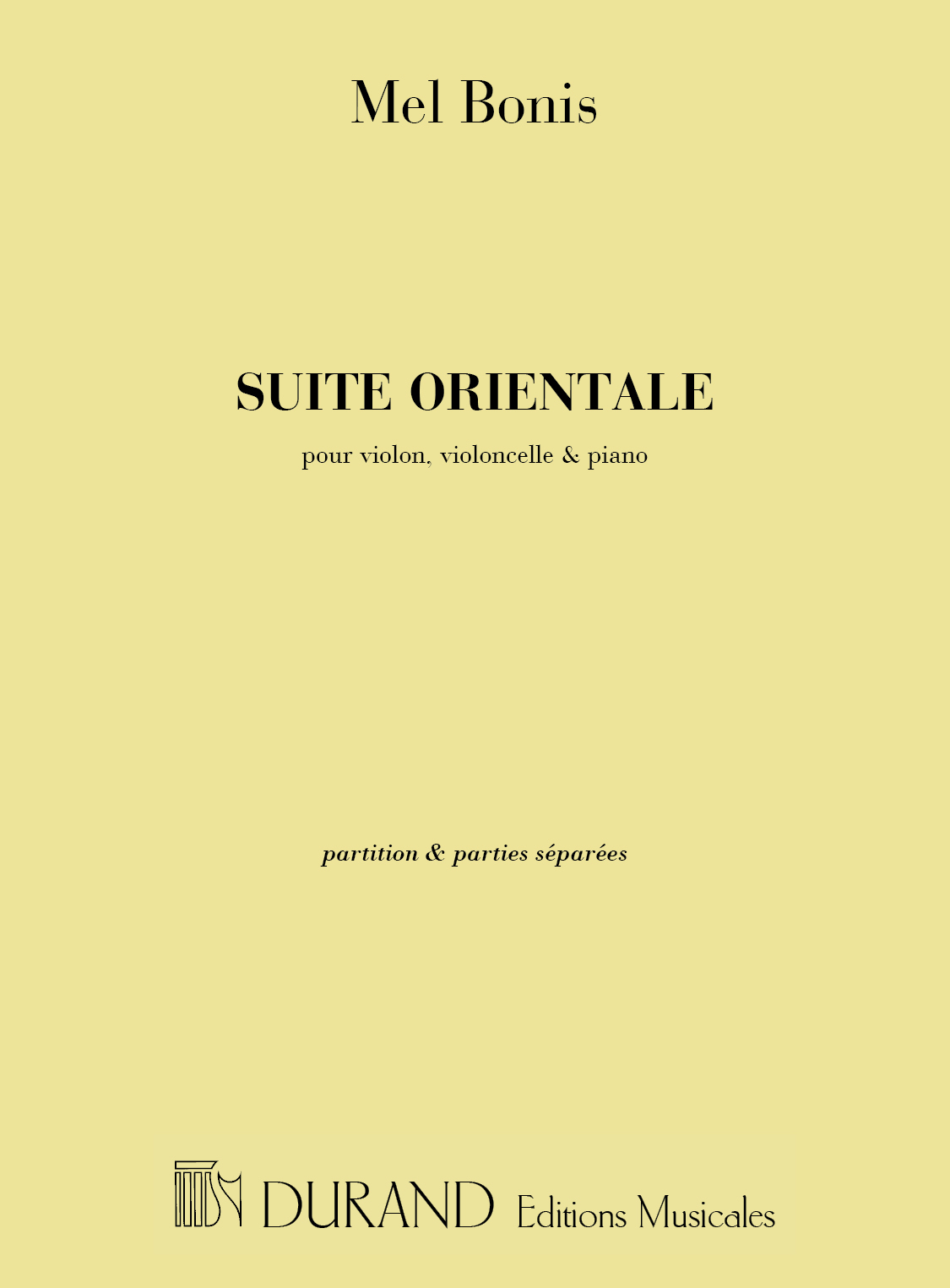 Vorderes Coverbild Suite Orientale