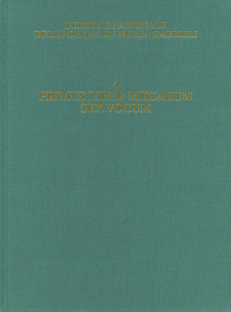 Vorderes Coverbild Primus liber missarum sex vocum