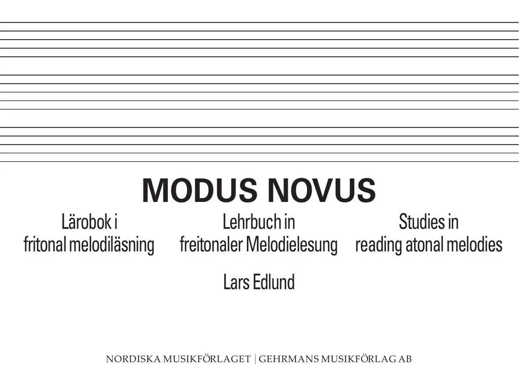 Vorderes Coverbild Modus Novus