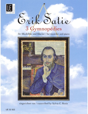 Vorderes Coverbild 3 Gymnopédies für Sopran- oder Tenorblockflöte und Klavier