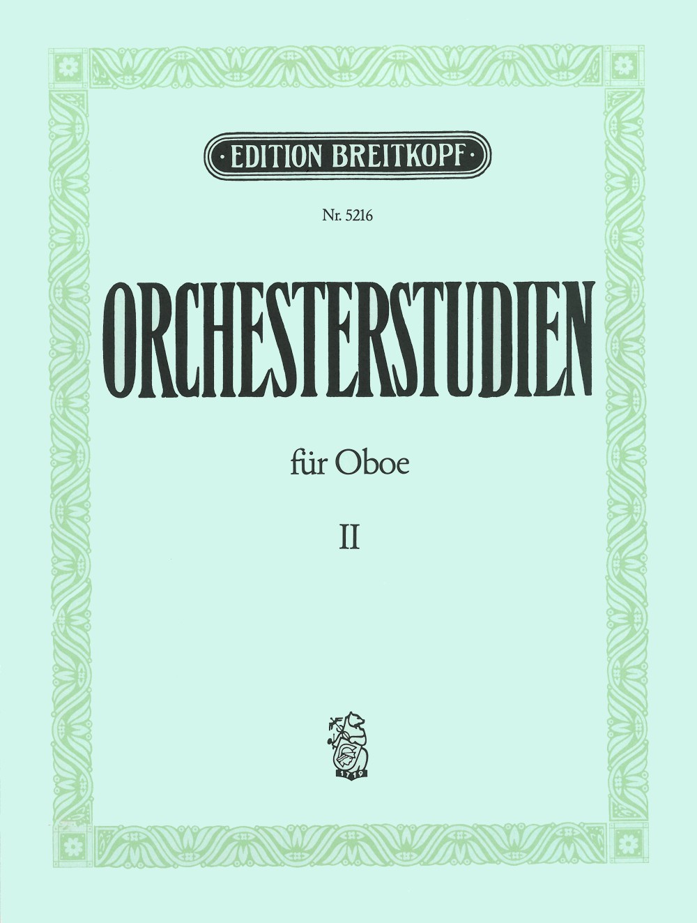 Anderes Coverbild Orchesterstudien für Oboe 2