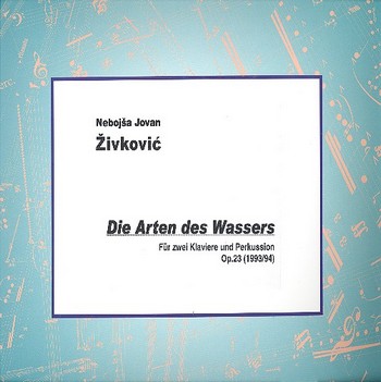 Vorderes Coverbild Die Arten des Wassers op. 23