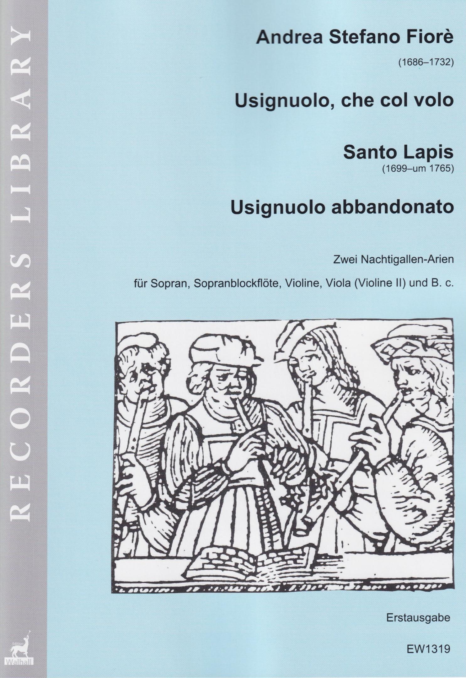 Vorderes Coverbild 2 Nachtigallen-Arien von Fiorè und Lapis