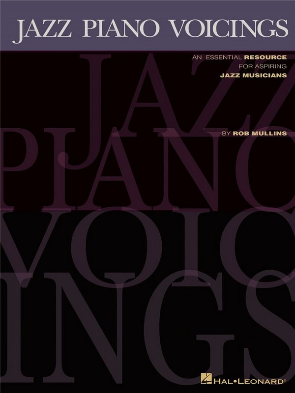 Vorderes Coverbild Jazz Piano Voicings