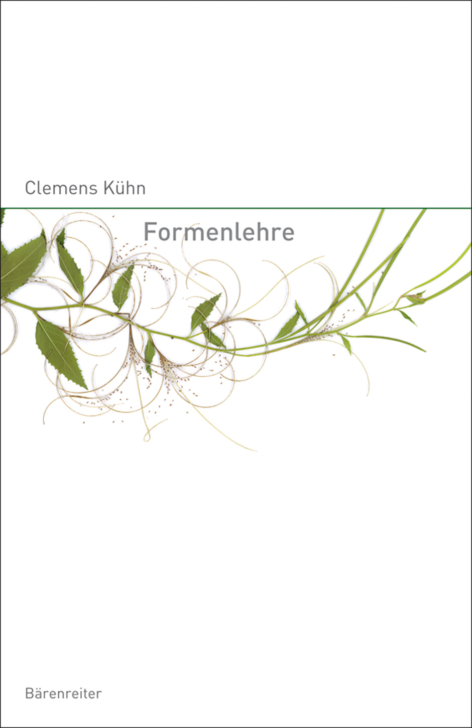 Vorderes Coverbild Formenlehre der Musik