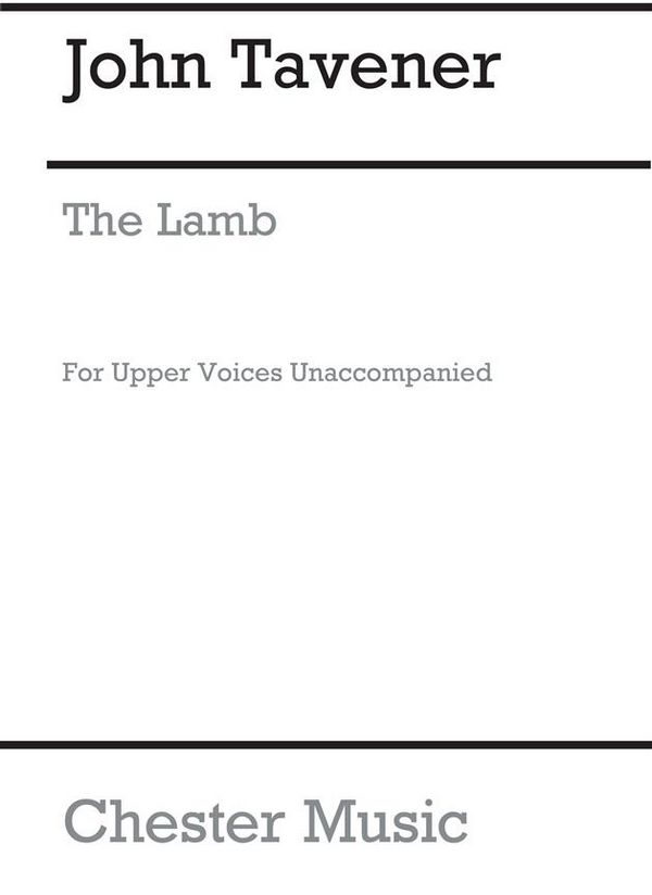 Vorderes Coverbild The Lamb  